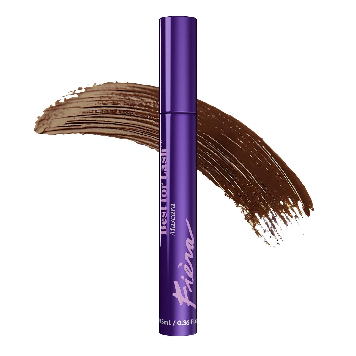 Fièra Best for Lash™ Mascara for Women Over 40 – Volumizing, Lengthening & Lifting Peptide Mascara with Vitamin B5 – Smudge-Proof, Flake-Resistant, Gentle Washable Formula, Black