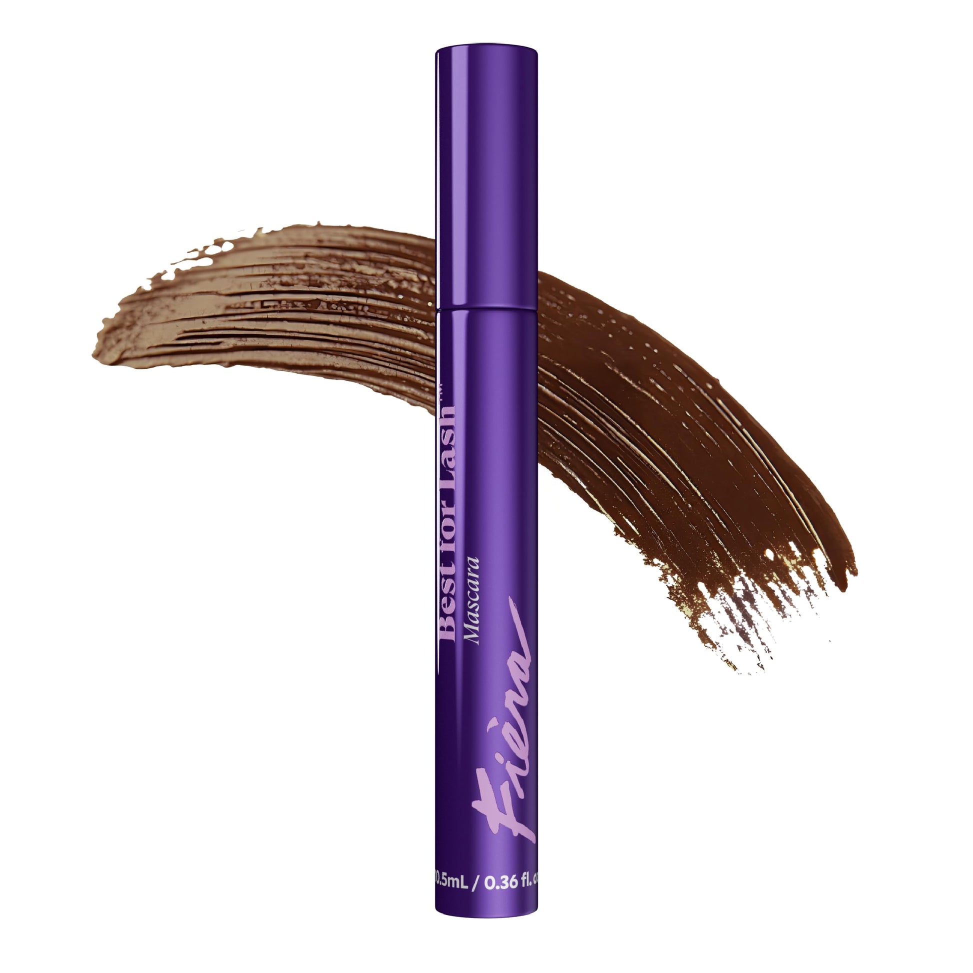 Fièra Best for Lash™ Mascara for Women Over 40 – Volumizing, Lengthening & Lifting Peptide Mascara with Vitamin B5 – Smudge-Proof, Flake-Resistant, Gentle Washable Formula, Black